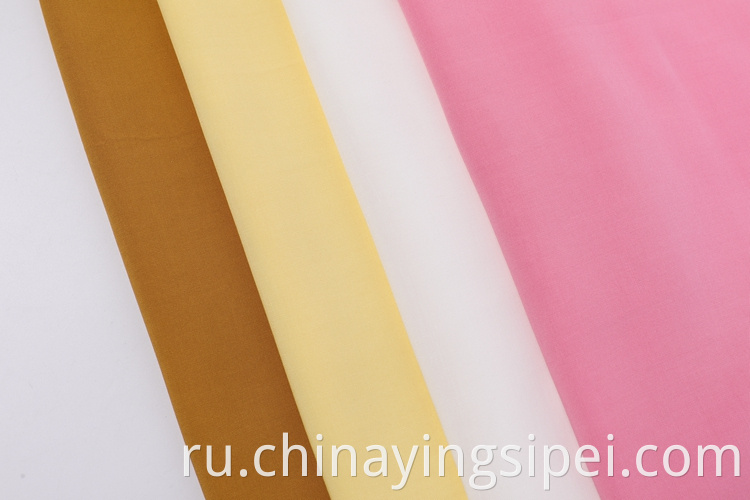 100% Woven Viscose Poplin Dyed Fabrics